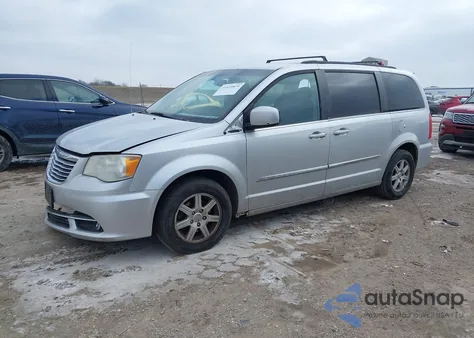 2012 Chrysler Town & Country Touring z USA, uszkodzony, nr VIN 2C4RC1BG0CR306009